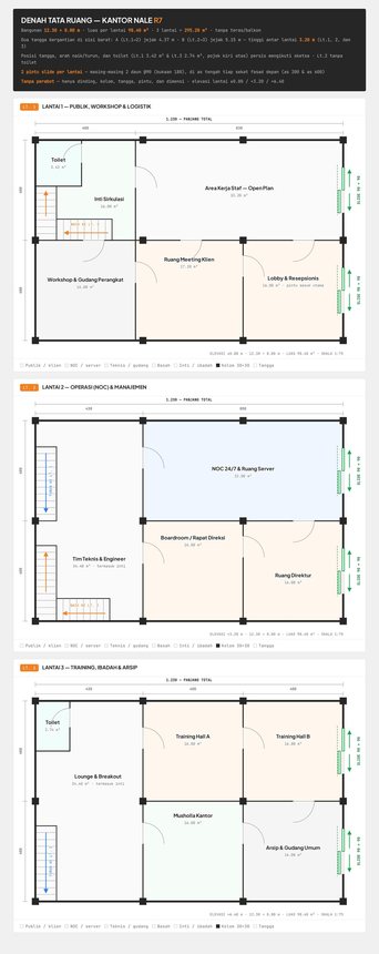 Technical floor plan drawing